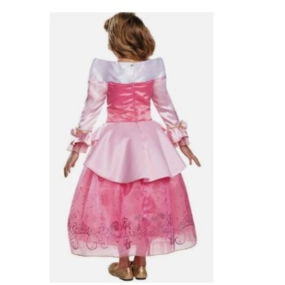 Sleeping Beauty Aurora Prestige Disney Princess Costume XS 3T-4T🆕⌚🏃⚡💨🚚 - Picture 2 of 16